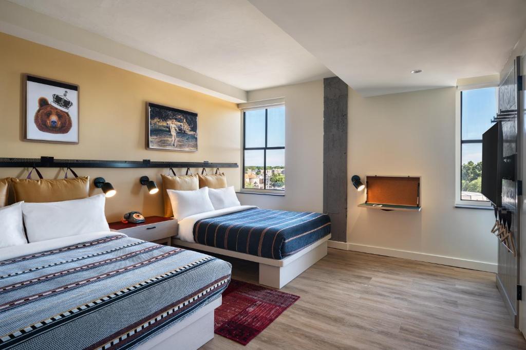 Moxy Springfield Downtown - Chambre Queen Avec Deux Lits Queen