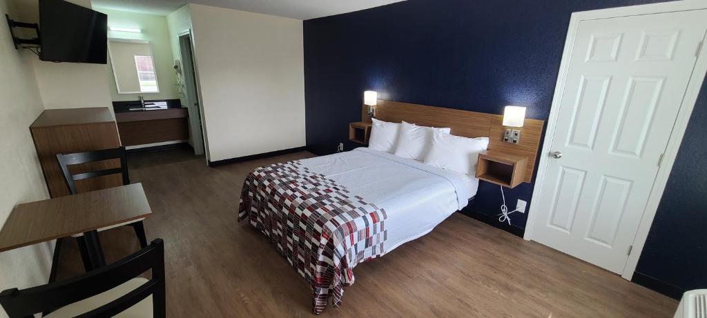 Red Roof Inn Byron - Chambre Lit Queen-Size De Luxe, Non-Fumeurs