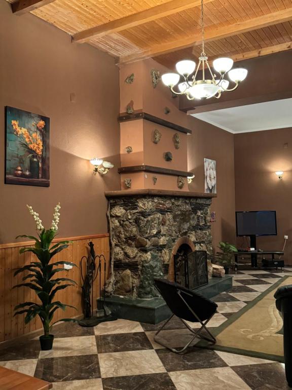 Posezení v ubytování Juta Guest House