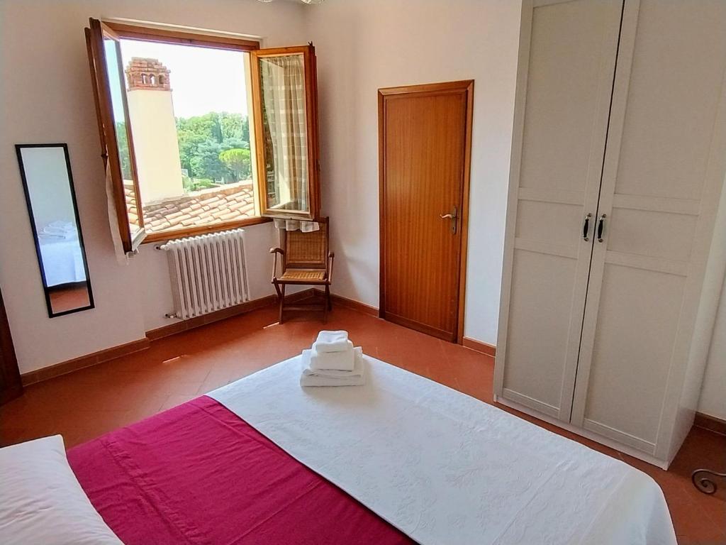 Postel nebo postele na pokoji v ubytování Il Gigaro