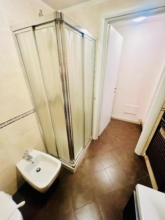 Koupelna v ubytování Room Verona Ai Duchi