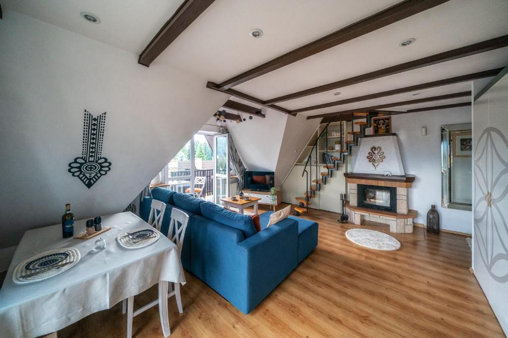 Posedenie v ubytovaní Apartament Chateau Karpielówka Kościelisko