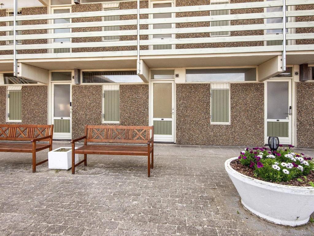 Balkoni atau teres di 3 person holiday home in Fanø-By Traum