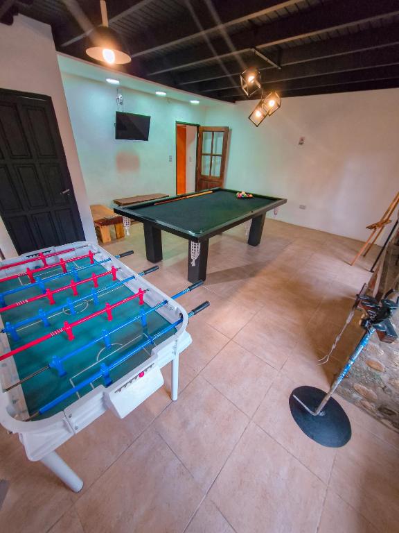 Herní místnost v ubytování La Casona de Bandurrias