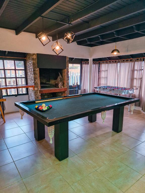Biliár nebo kulečník v ubytování La Casona de Bandurrias