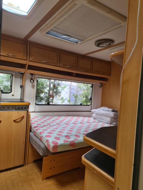 Postel nebo postele na pokoji v ubytování Camping - Park Władysławowo