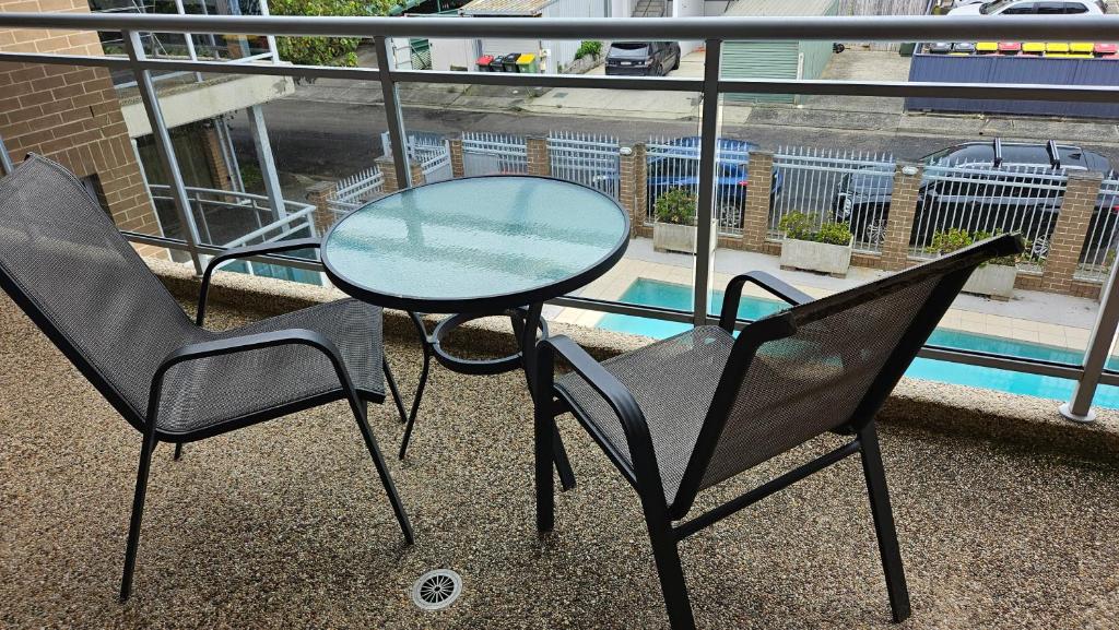 Balkón nebo terasa v ubytování Copacabana Shores