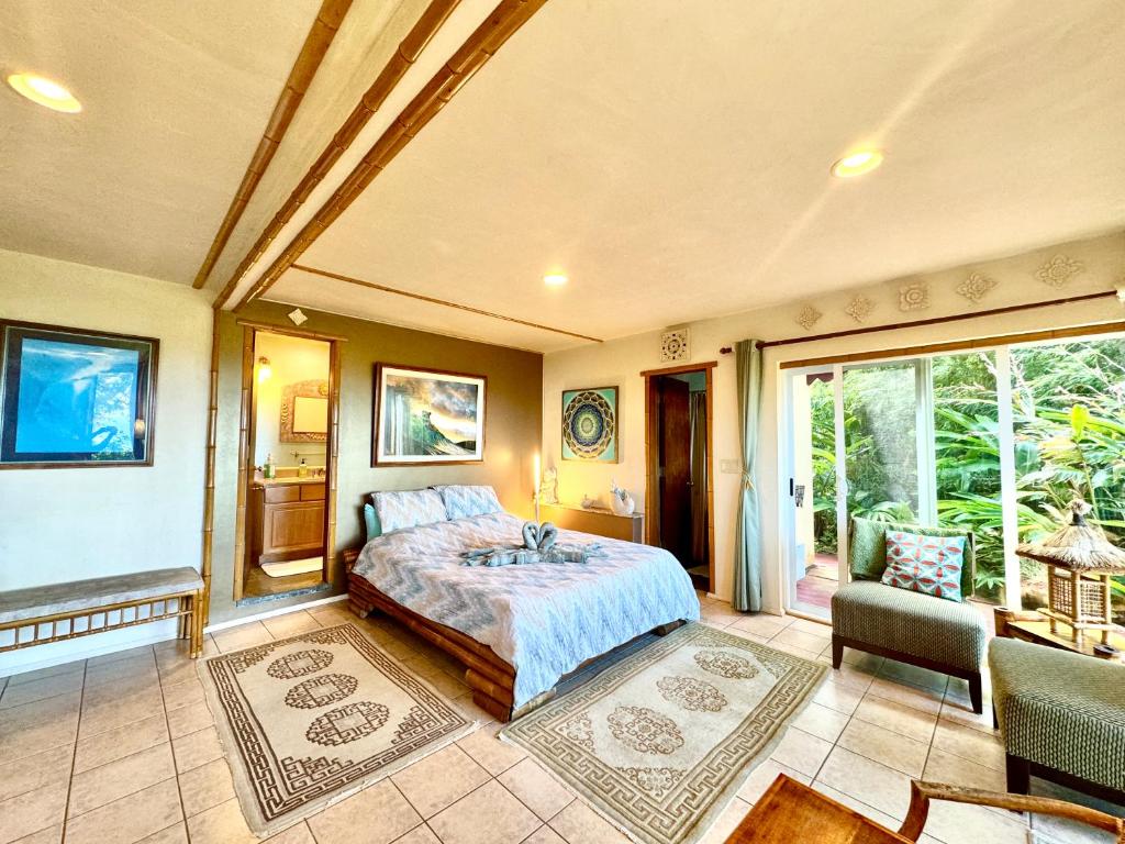 Maui Eco Retreat - Chambre Reine Avec Vue Sur La Mer