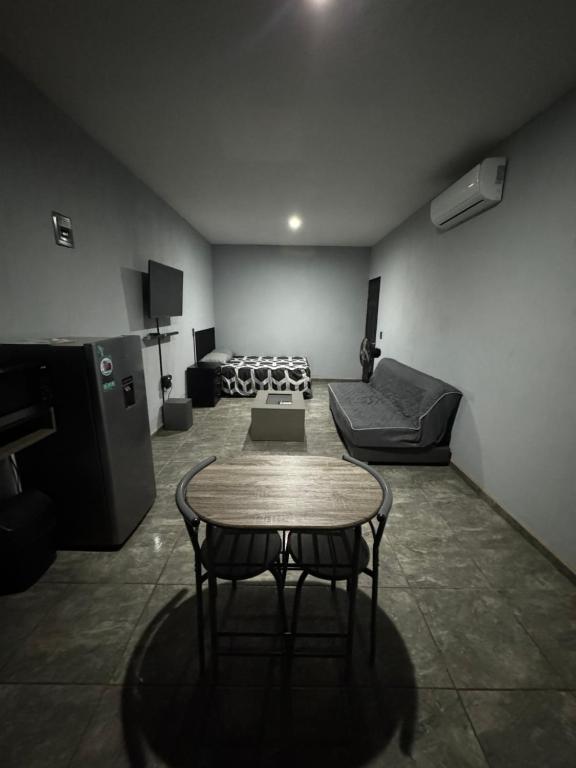 Kuchyň nebo kuchyňský kout v ubytování Loft en tequila Jalisco