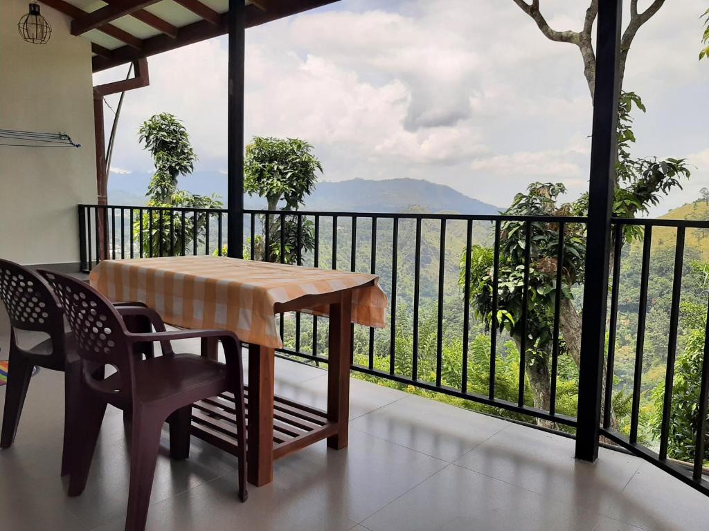 Nespecifikovaný výhled na hory nebo výhled na hory při pohledu z bed and breakfast