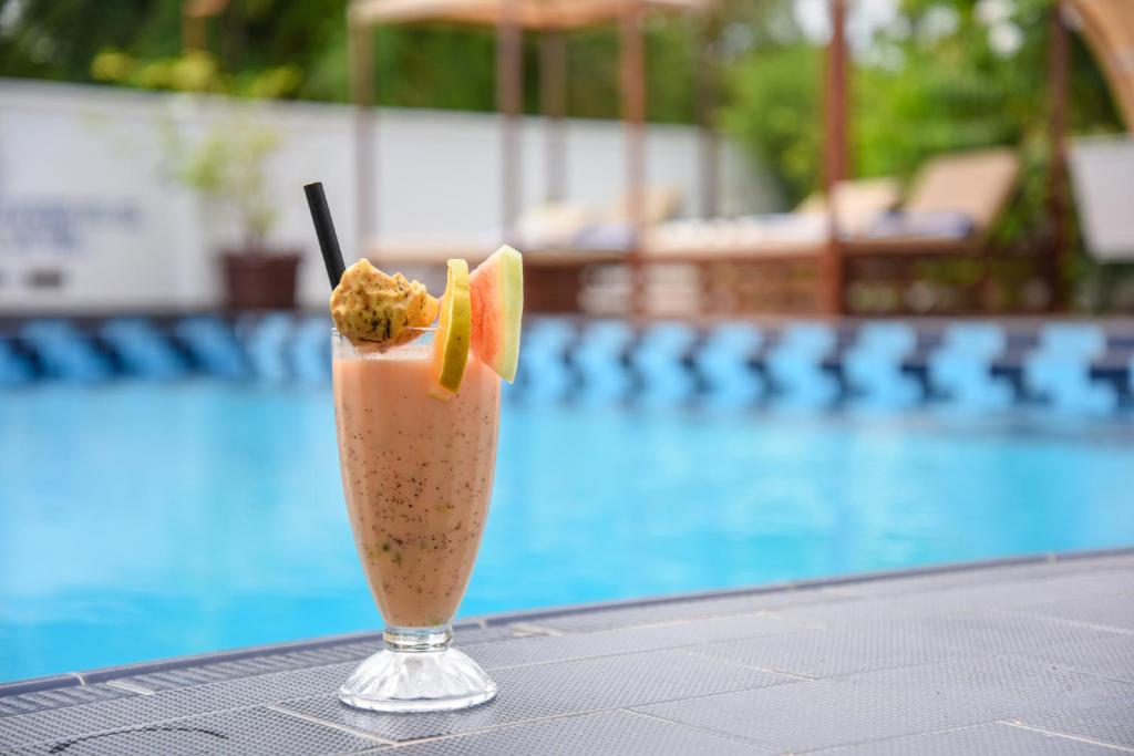 Bazén v ubytování Zanzibar View Hotel nebo v jeho okolí
