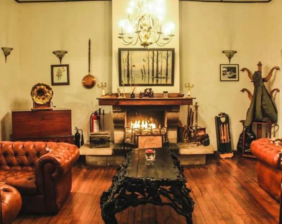 Posezení v ubytování Hotel Glendower