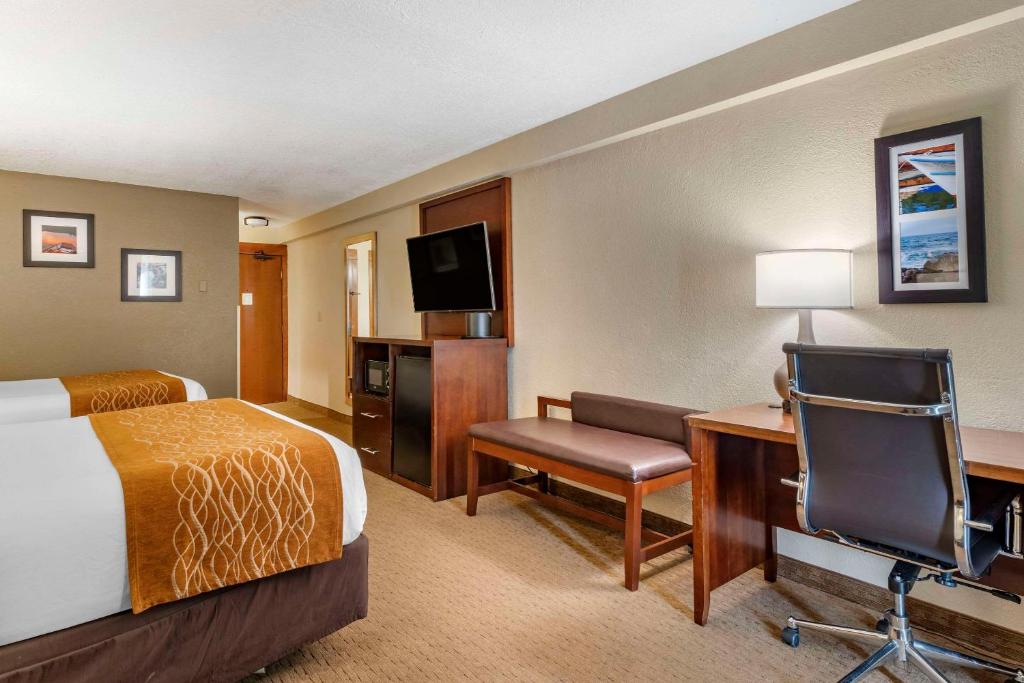Comfort Inn & Suites Lincoln City - Habitación Con 2 Camas Grandes - No Fumadores
