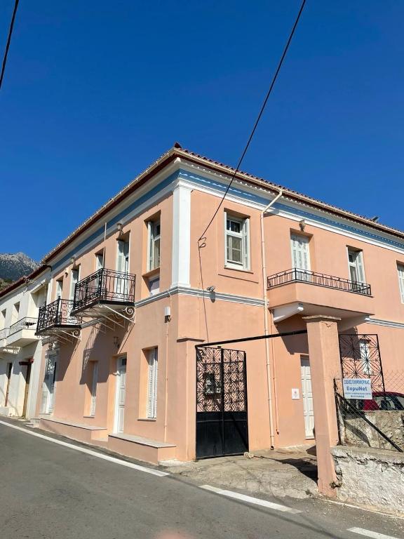 Budova, kde se apartmán nachází