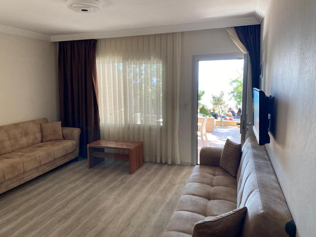 Posezení v ubytování Melis Hotel Kusadasi