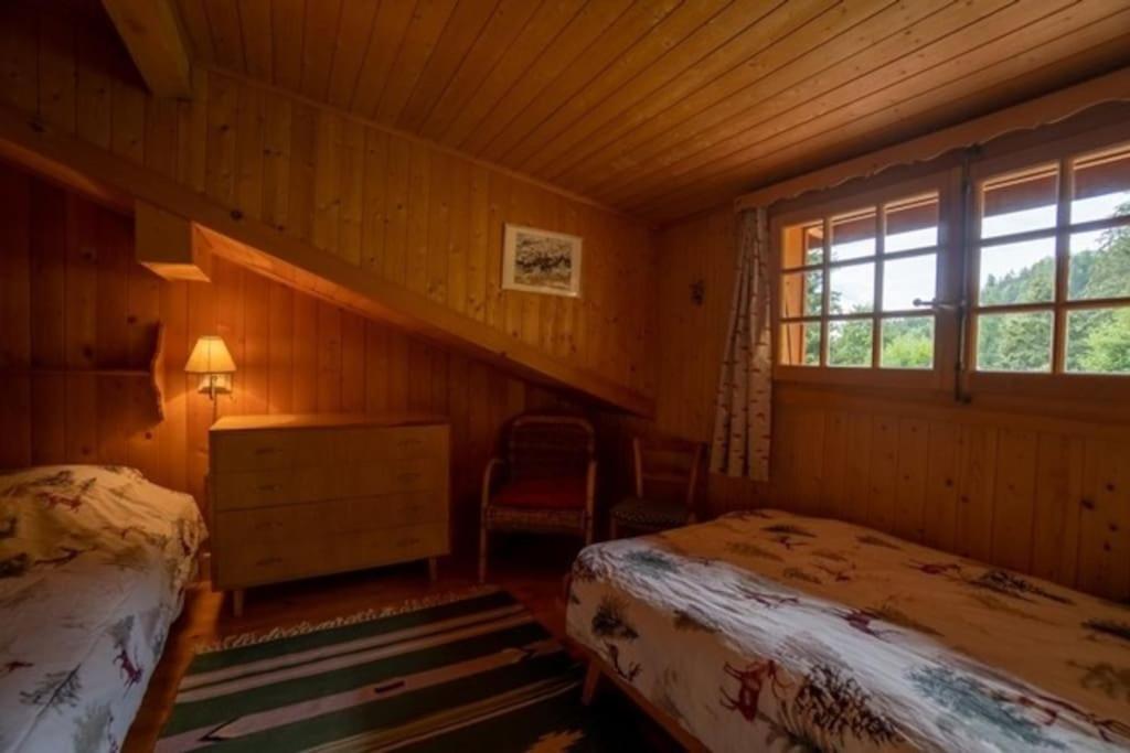 Postel nebo postele na pokoji v ubytování Pauline