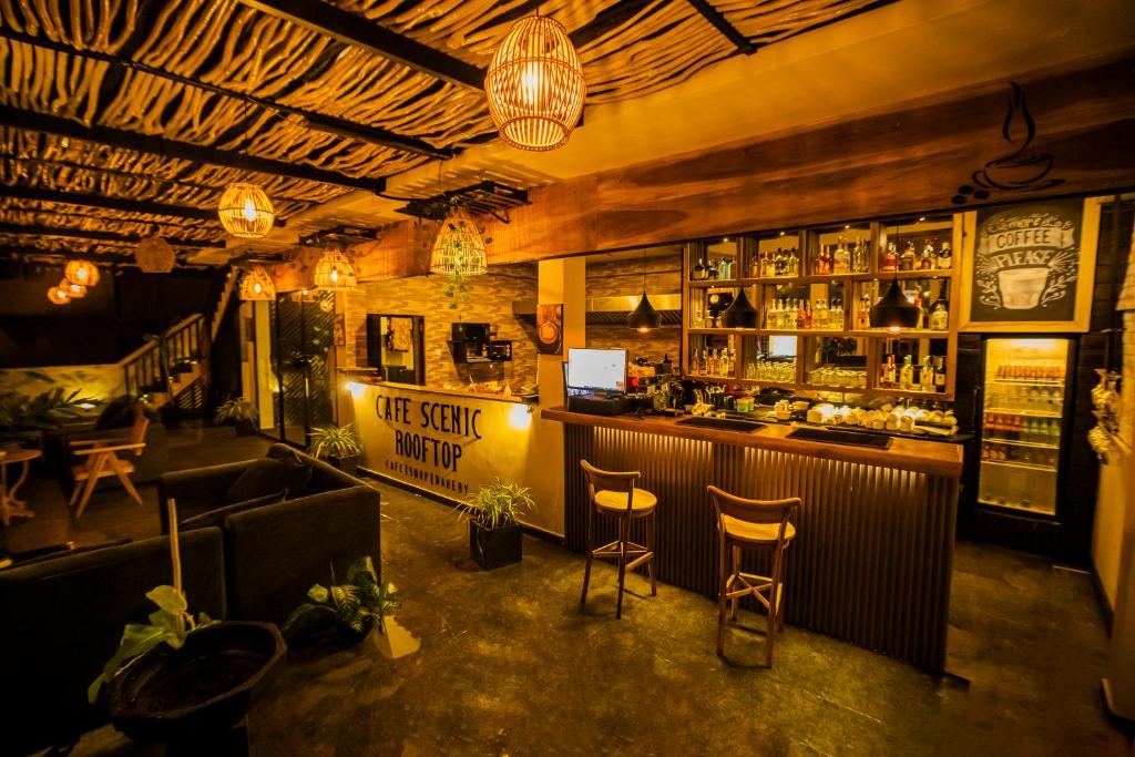 Lounge nebo bar v ubytování Scenic Bay Weligama