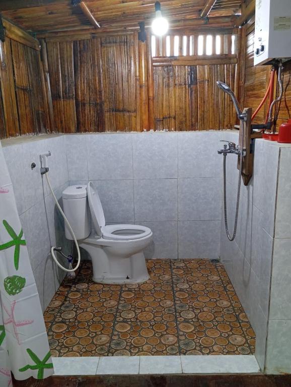 Koupelna v ubytování Para para cafe & cottage