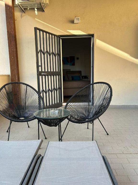 Część wypoczynkowa w obiekcie Zeta Rooms