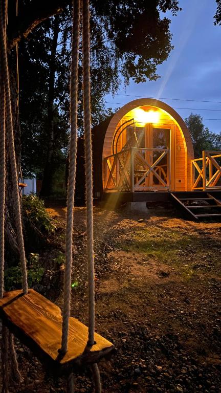 Fotografie z fotogalerie ubytování Gościn nad Drawą Glamping v destinaci Drawno