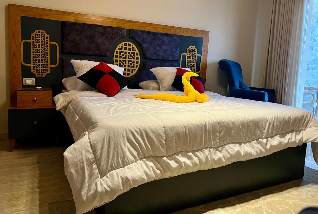 Postel nebo postele na pokoji v ubytování Villa KUBA luxury private pool Hurghada
