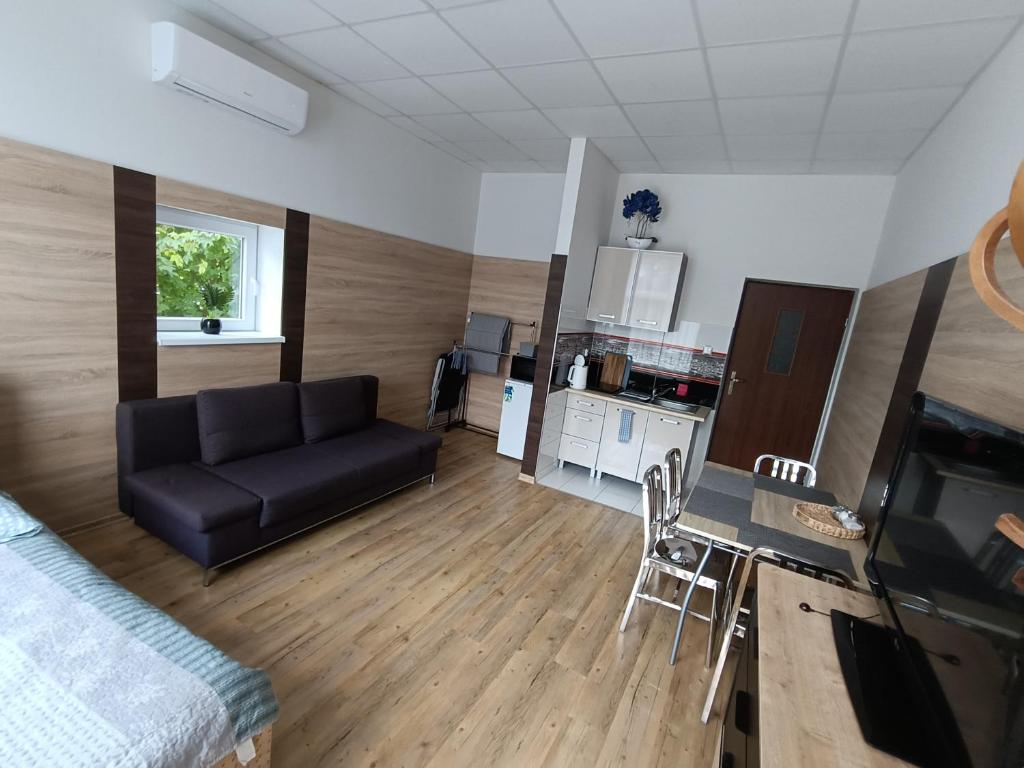 Η κουζίνα ή μικρή κουζίνα στο TRZY FALE Mielno Chrobrego 8