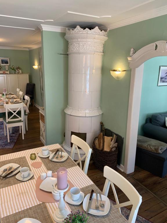 Χώρος καθιστικού στο Hotel Bed & Breakfast am Dom