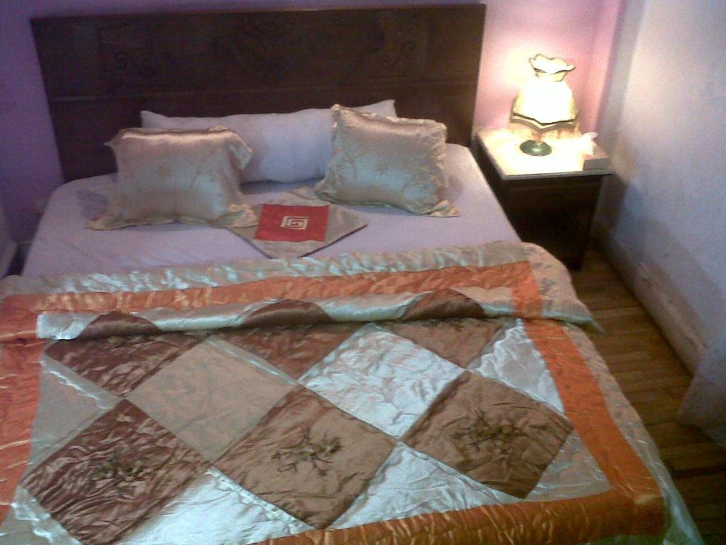 Postel nebo postele na pokoji v ubytování Cairo Moon Hostel