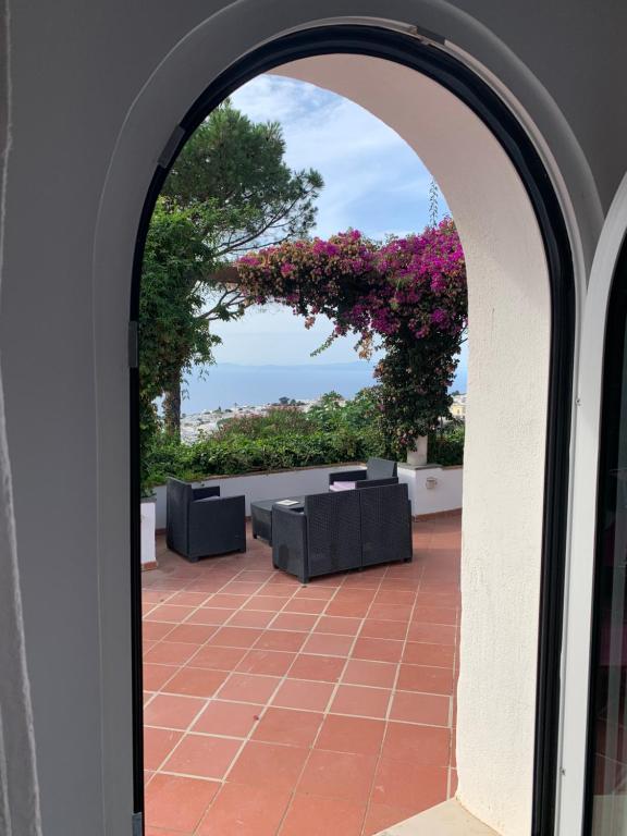 Posezení v ubytování Casa Blu