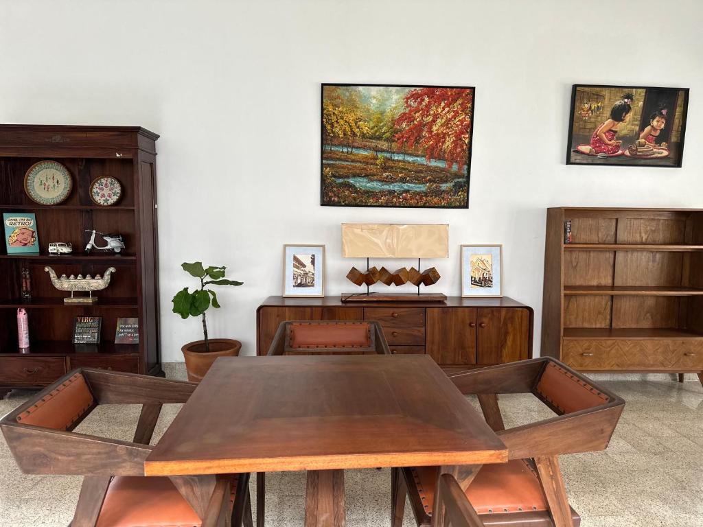 Posezení v ubytování Ijen Haus