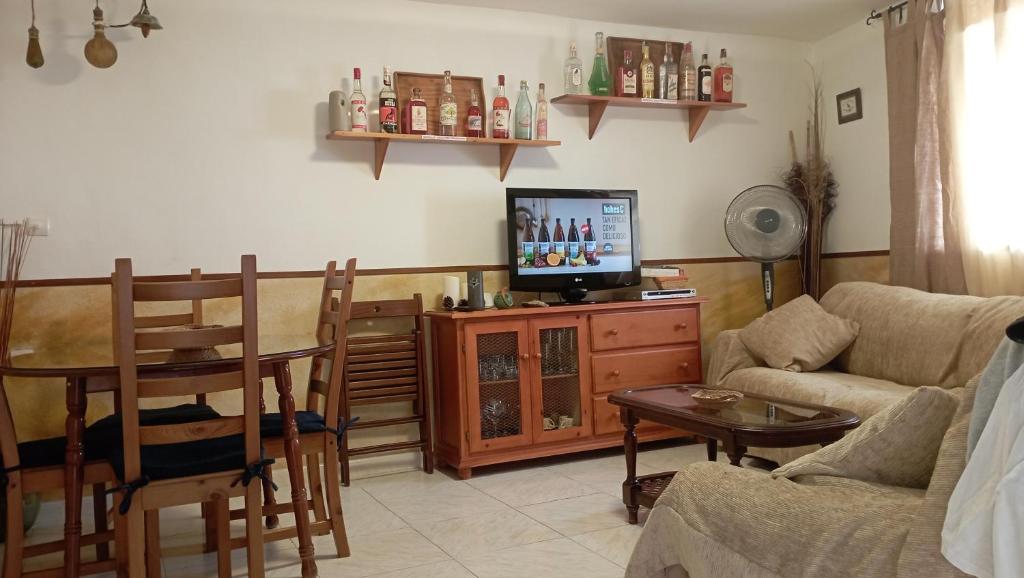 Posezení v ubytování Barrio Nuevo