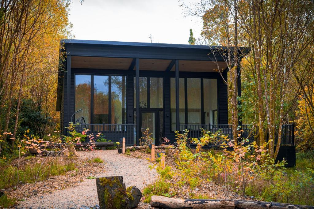 Zahrada ubytování Drumhierny Woodland Hideaway