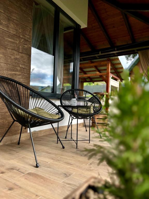 Balkón nebo terasa v ubytování Villa Pelahia