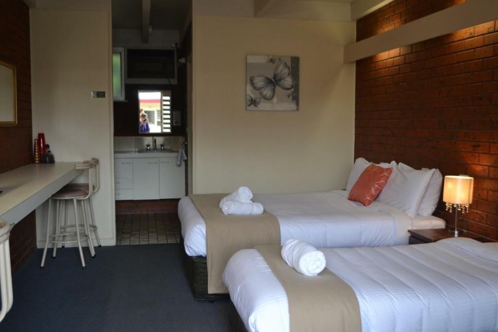 Wattle Motel - Habitación Gemela (3 Adultos)