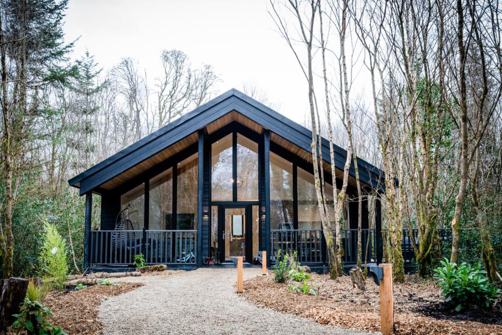 Zahrada ubytování Drumhierny Woodland Hideaway