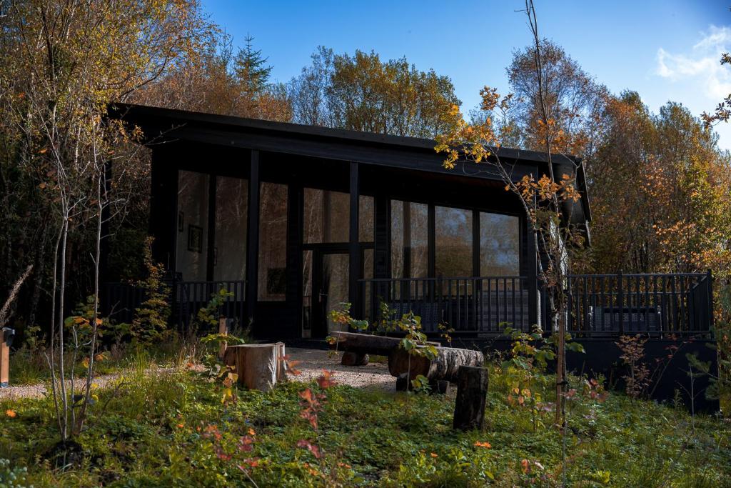 Zahrada ubytování Drumhierny Woodland Hideaway