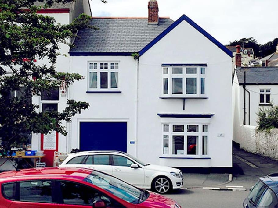 Bygningen som feriehuset ligger i