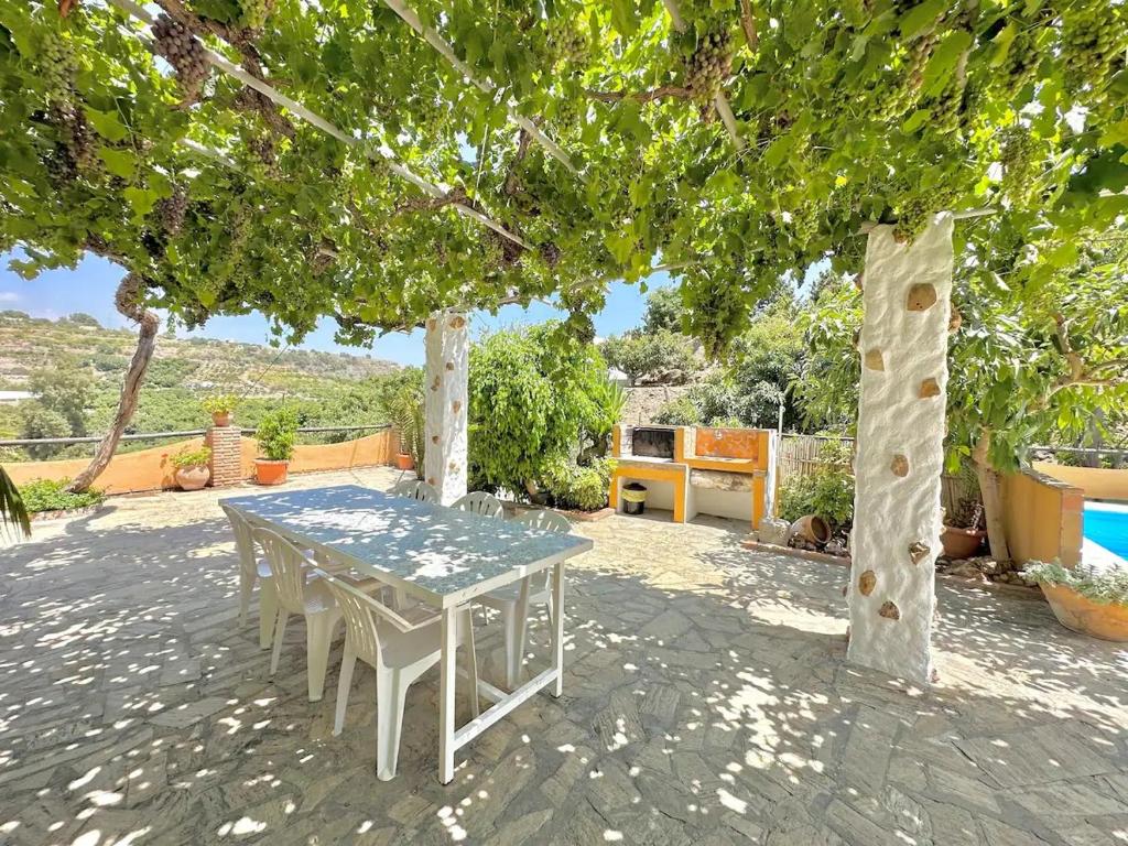Vonkajšia záhrada v ubytovaní Finca El Valle