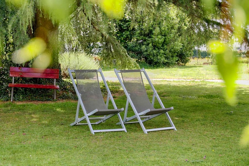 Zahrada ubytování Hotel Le Branhoc - Brit Hotel Auray