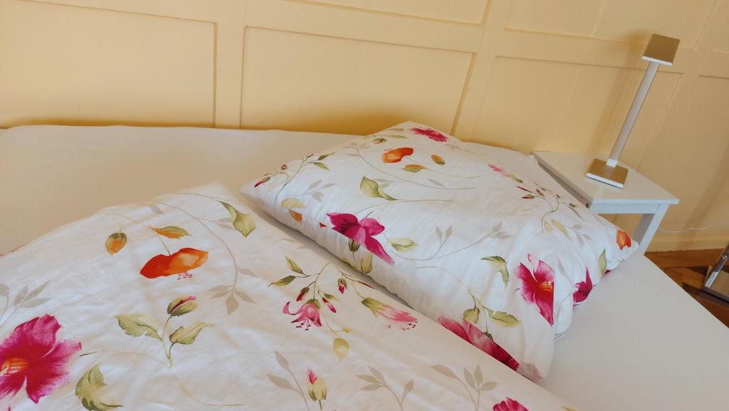 Postel nebo postele na pokoji v ubytování BnB Elsenerhaus