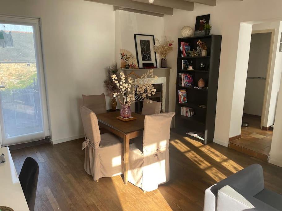 Χώρος καθιστικού στο Charmante maison, cœur de bourg