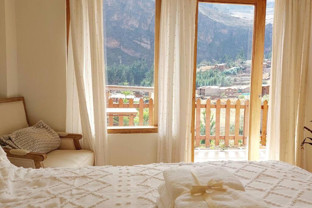 Nespecifikovaný výhled na hory nebo výhled na hory při pohledu z apartmánu