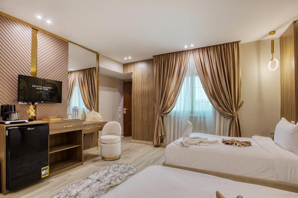 Golden palm sunrise inn - Chambre Double Ou Jumelle De Luxe