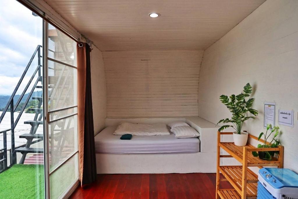 ภูตะวัน-บ้านท่าจัน ม่อนแจ่ม - Quarto Duplo Com Vista Para A Montanha