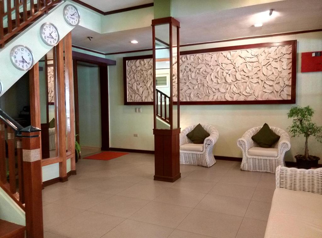 TV a/nebo společenská místnost v ubytování Shore Time Hotel Boracay