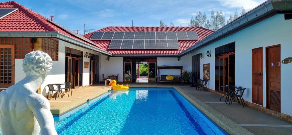 Bazén v ubytování Meyers Hua Hin nebo v jeho okolí