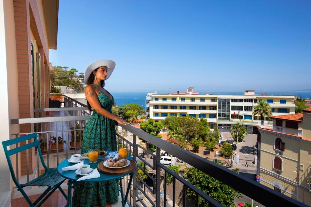 Balkón nebo terasa v ubytování LuMar Luxury Sorrento