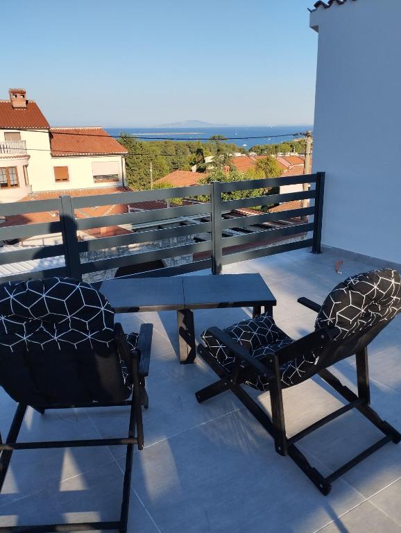 Balkoni atau teres di House Palac