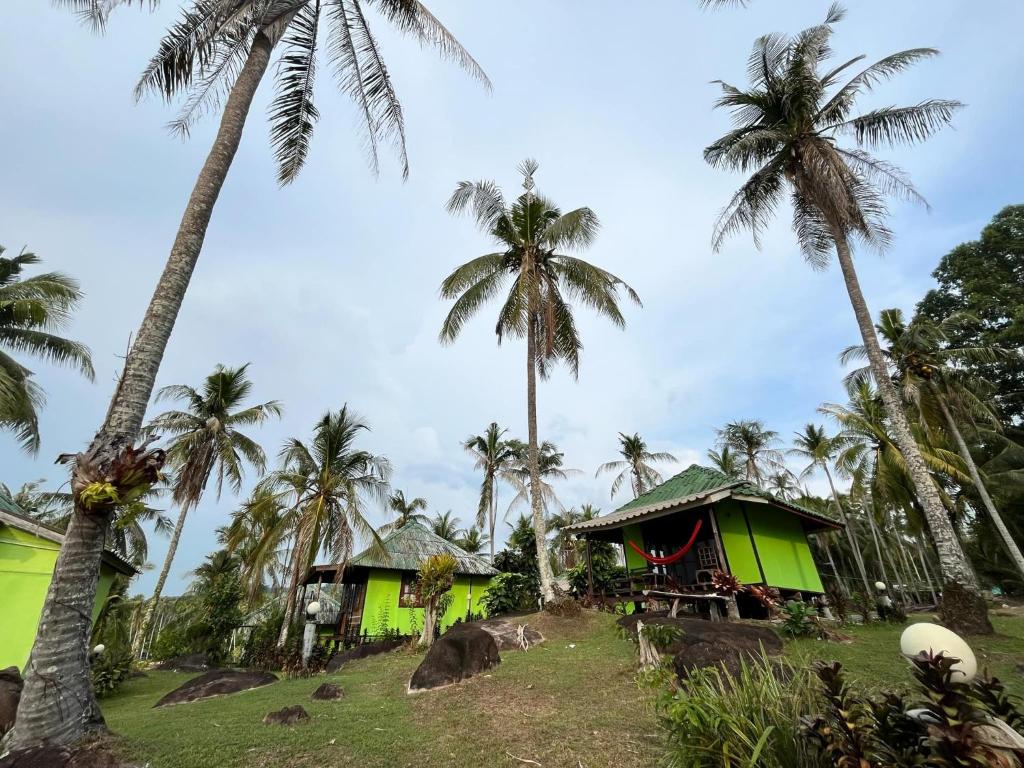 Zahrada ubytování Kinnaree Resort Koh Kood