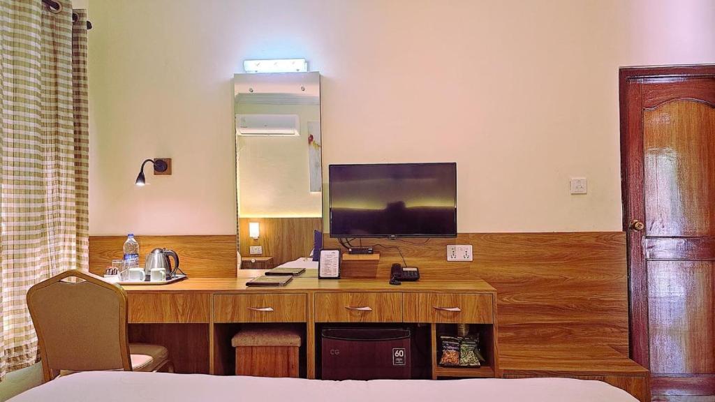 TV a/nebo společenská místnost v ubytování Chef House Resort